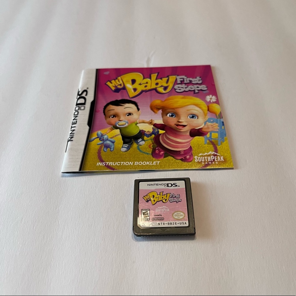 🏔My Baby First Steps Nintendo DS Game